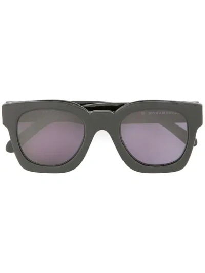 Shop Karen Walker Pablo Sunglasses In Black