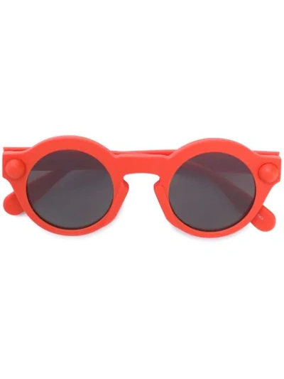 Shop Christopher Kane Round-frame Sunglasses In 011