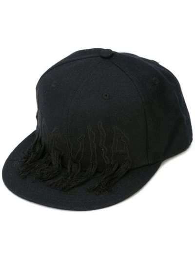 Shop Haculla Embroidered Detail Cap In Black