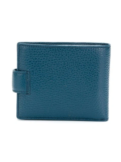Shop Vivienne Westwood Milano Wallet In Blue