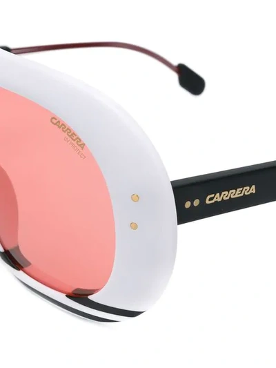 Shop Carrera Limited Edition Skull Sunglasses In White