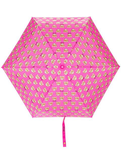 moschino umbrella pink