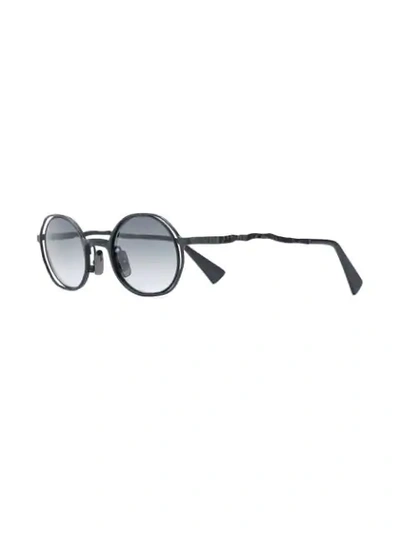 Shop Kuboraum H11 Sunglasses In Black