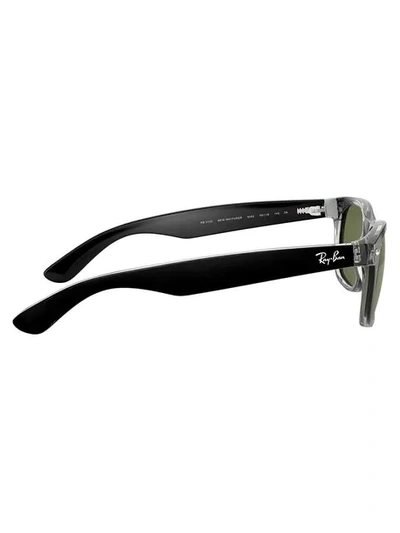 Shop Ray Ban Square Frame Sunglasses In Black