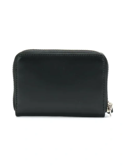 Shop Givenchy Star Wrist Strap Wallet - Black