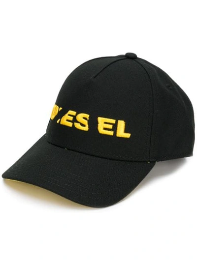 Shop Diesel Cidies Cap - Black