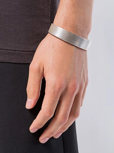 Shop Parts Of Four Open Back Cuff Bracelet In Silver