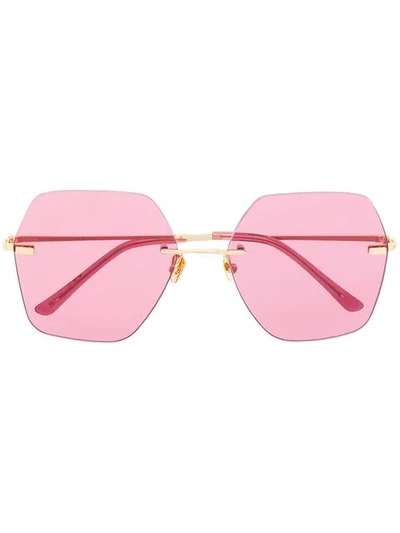Shop Spektre Oversized Sunglasses In Pink
