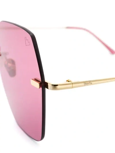 Shop Spektre Oversized Sunglasses In Pink