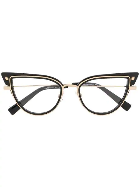 dsquared cateye glasses