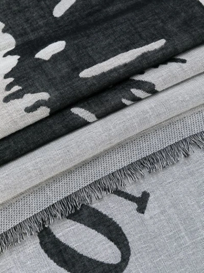 Shop Diesel Smoika Scarf - Grey