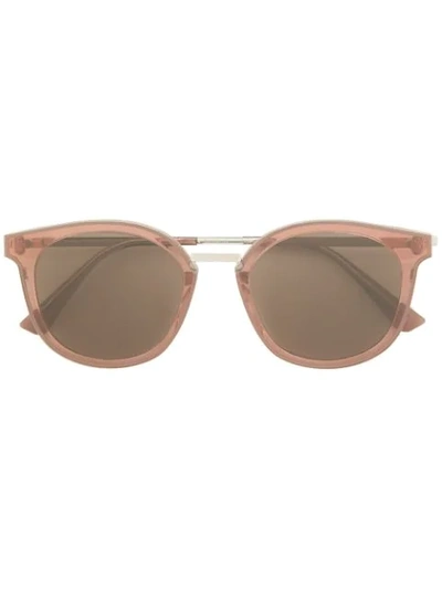 Shop Gentle Monster Dim Bc4 Sunglasses In Brown