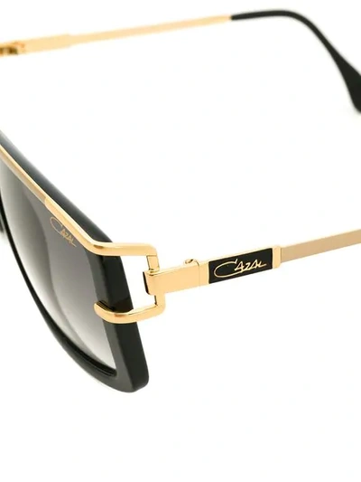Shop Cazal Square-frame Sunglasses In Black