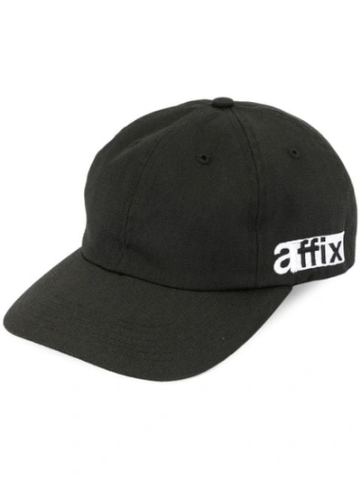 Shop Affix Logo Capa In Black