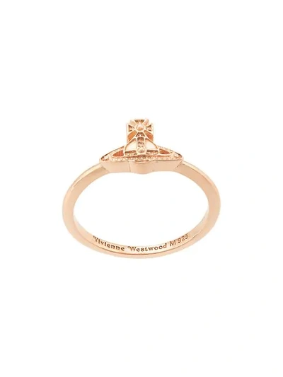 Shop Vivienne Westwood Oslo Ring In Pink