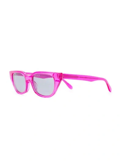 Shop Retrosuperfuture Cento Sunglasses In Pink