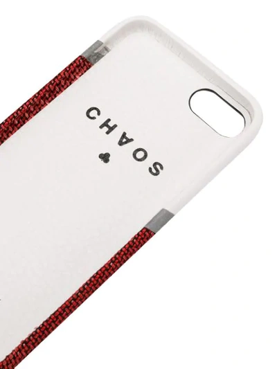 Shop Chaos Electric 8 Iphone 7/8 Case In Red
