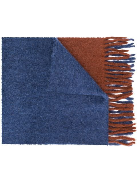 acne studios two tone scarf