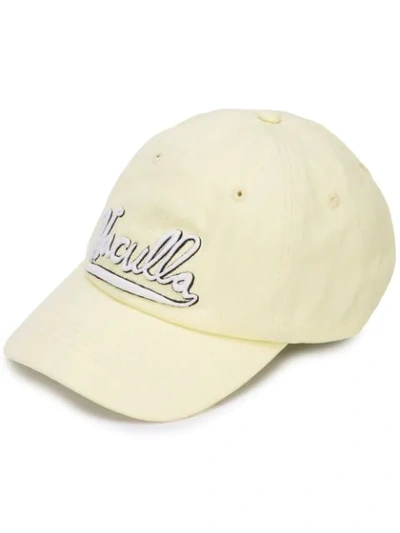Shop Haculla Embroidered Logo Cap In Yellow