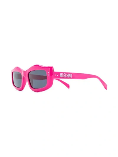 Shop Moschino Eyewear Mos029/s Sunglasses In Purple