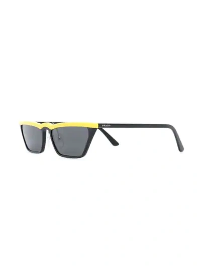 PRADA EYEWEAR ULTRAVOX SUNGLASSES - 黑色