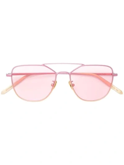 Shop Retrosuperfuture X I Visionari Daze Sunglasses In Pink