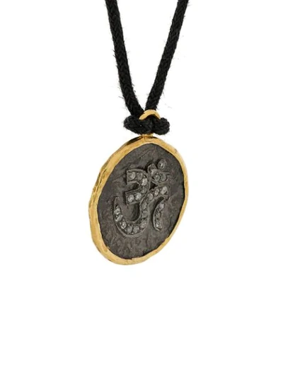 Shop Gemco 14kt Gold And Diamond Hamsa Pendant Necklace - Metallic