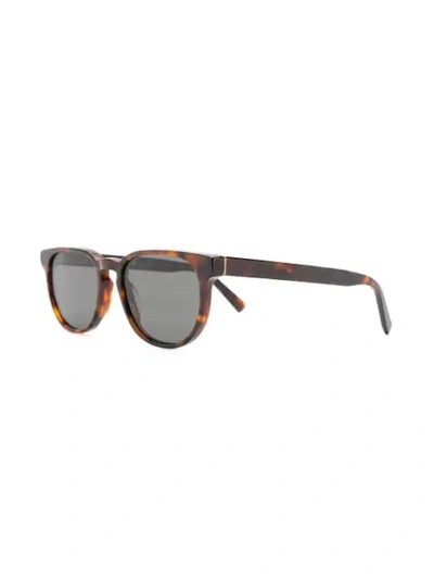 Shop Retrosuperfuture Vero Sunglasses In Brown