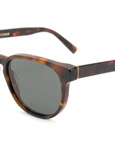 Shop Retrosuperfuture Vero Sunglasses In Brown