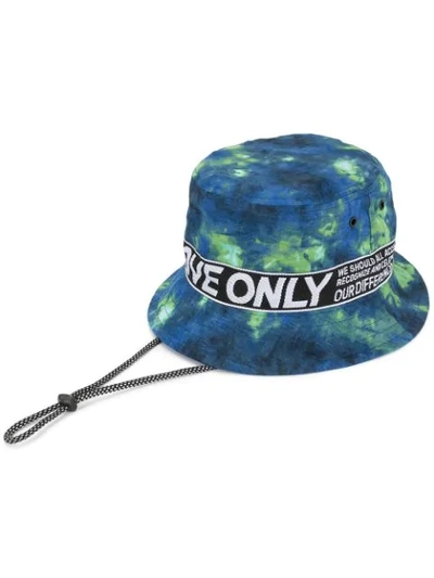 Shop Ports V Love Only Bucket Hat In Blue