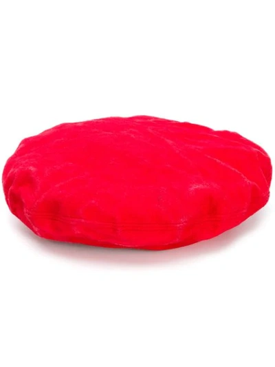 Shop Reinhard Plank Bright Beanie Hat In Red