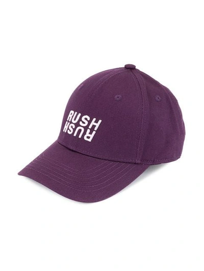 Shop Botter Rush Embroidered Baseball Cap In Purple
