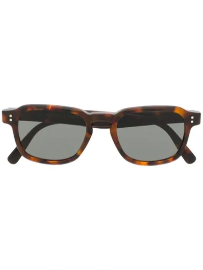 Shop Retrosuperfuture Luce Sunglasses In Brown
