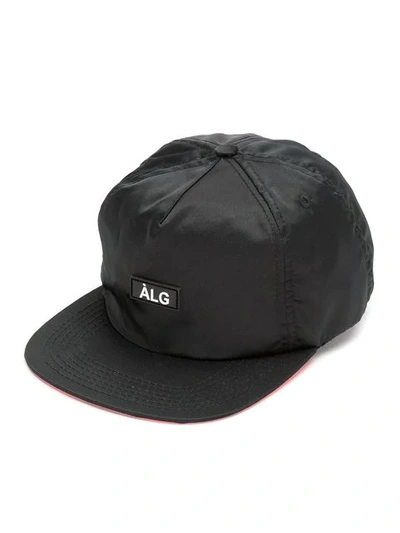 Shop Àlg Logo Patch Baseball Cap In Black