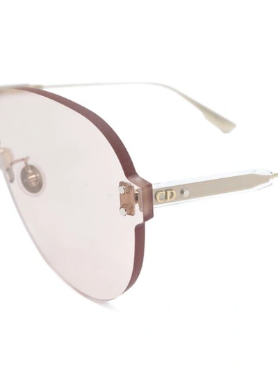 Shop Dior Colorquake3 Sunglasses In Neutrals