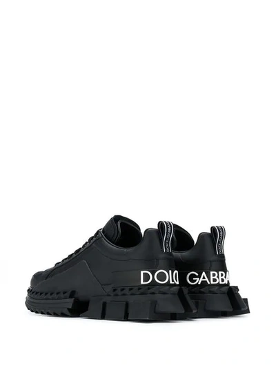 Shop Dolce & Gabbana Super King Sneakers In Black