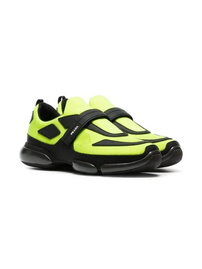 Shop Prada Cloudbust Sneakers - Green