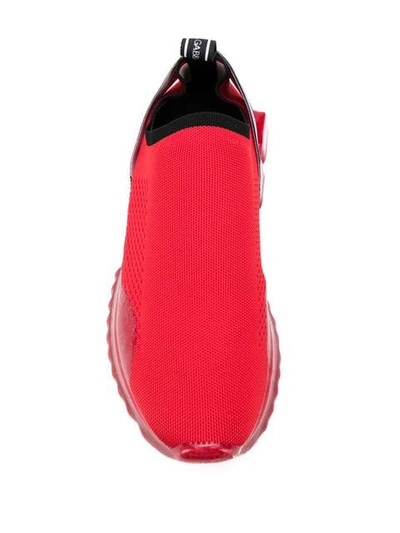 Shop Dolce & Gabbana Sorrento Melt Sneakers In Red