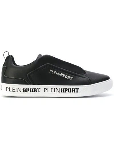 Shop Plein Sport Season Sneakers - Black
