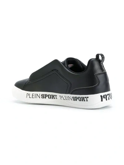 Shop Plein Sport Season Sneakers - Black