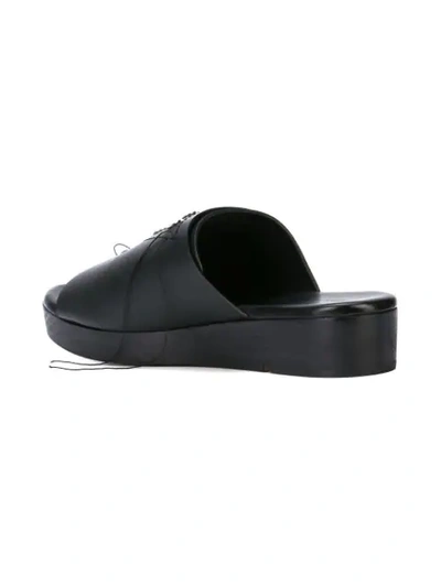 Shop Rick Owens Studded Sandals In Black