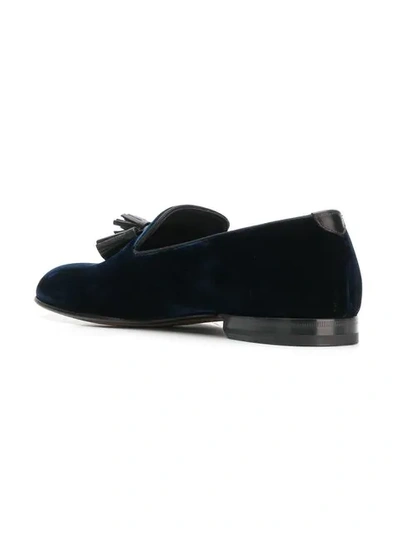Shop Tom Ford Loafer Mit Quasten In Blue