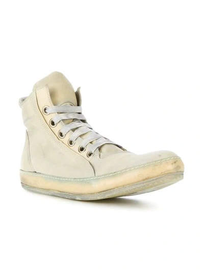Shop A Diciannoveventitre High Top Sneakers In Grey
