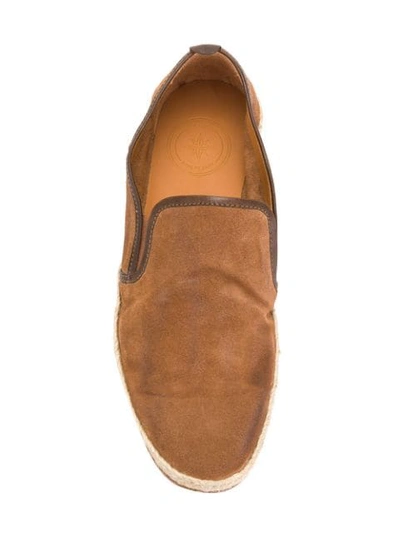 Shop Ndc N.d.c. Made By Hand Slip-on Loafers - Brown