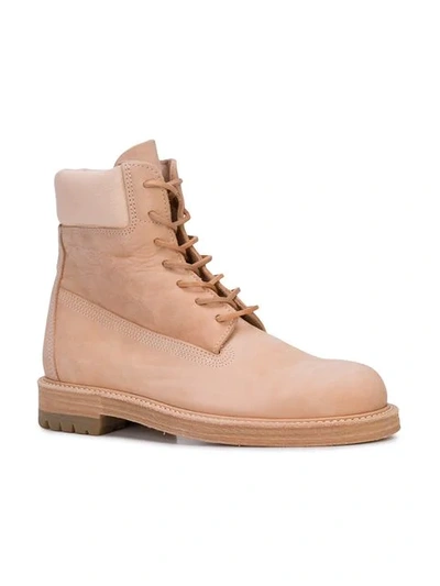 Shop Hender Scheme Lace-up Boots In Neutrals