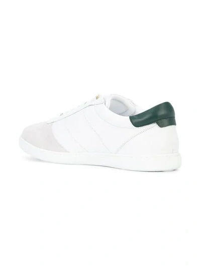 Shop Buscemi Box Off Sneakers In White