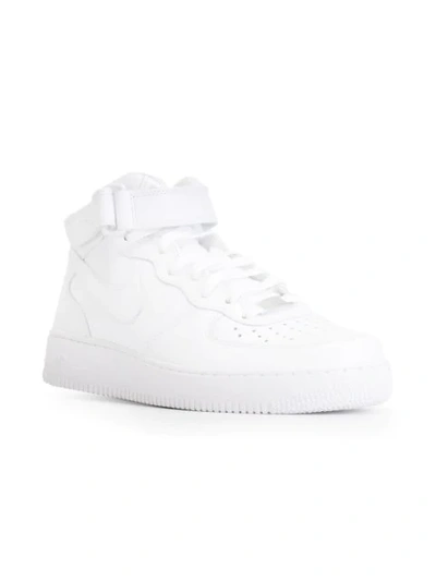 Shop Nike Air Force 1 High-top Sneakers In White