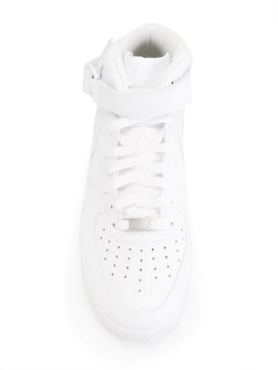 Shop Nike Air Force 1 High-top Sneakers In White