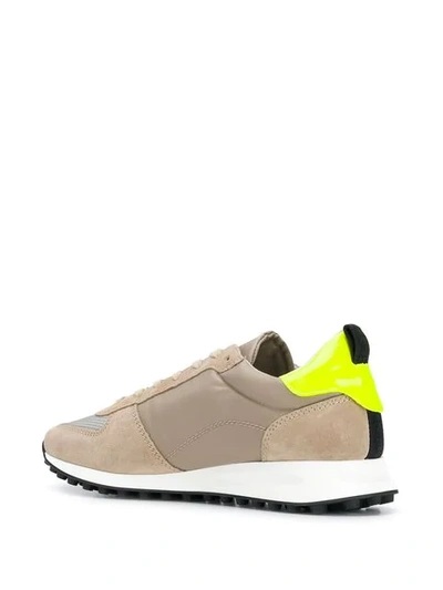Shop Dsquared2 Running Hiker Sneakers In Neutrals