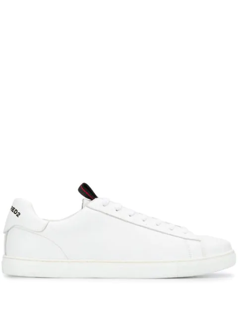 dsquared2 leather sneakers - 64% remise 